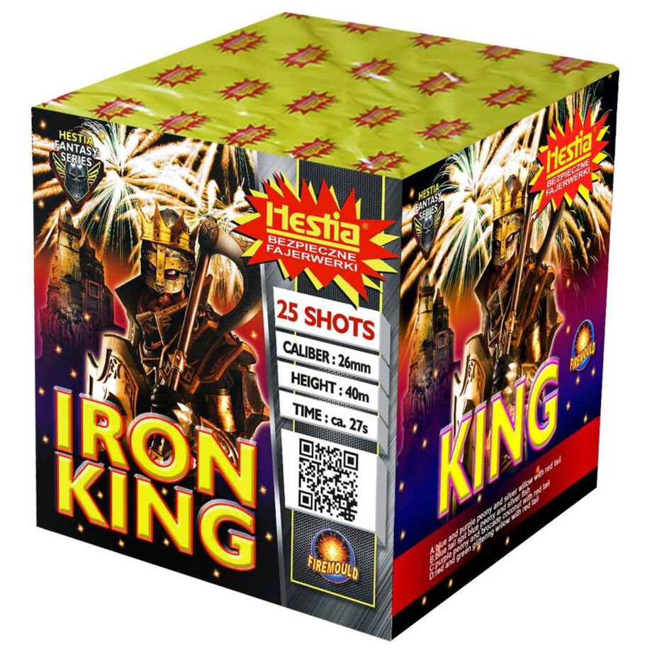 Iron King von Hestia Batteriefeuerwerk und Feuerwerksbatterien in