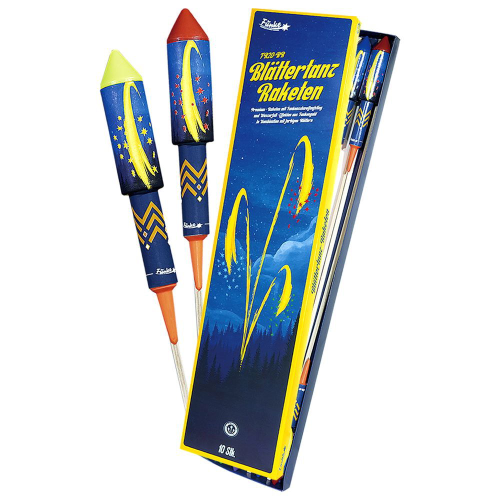 Raketen, Raketensortiment für Silvester im Feuerwerk-Shop